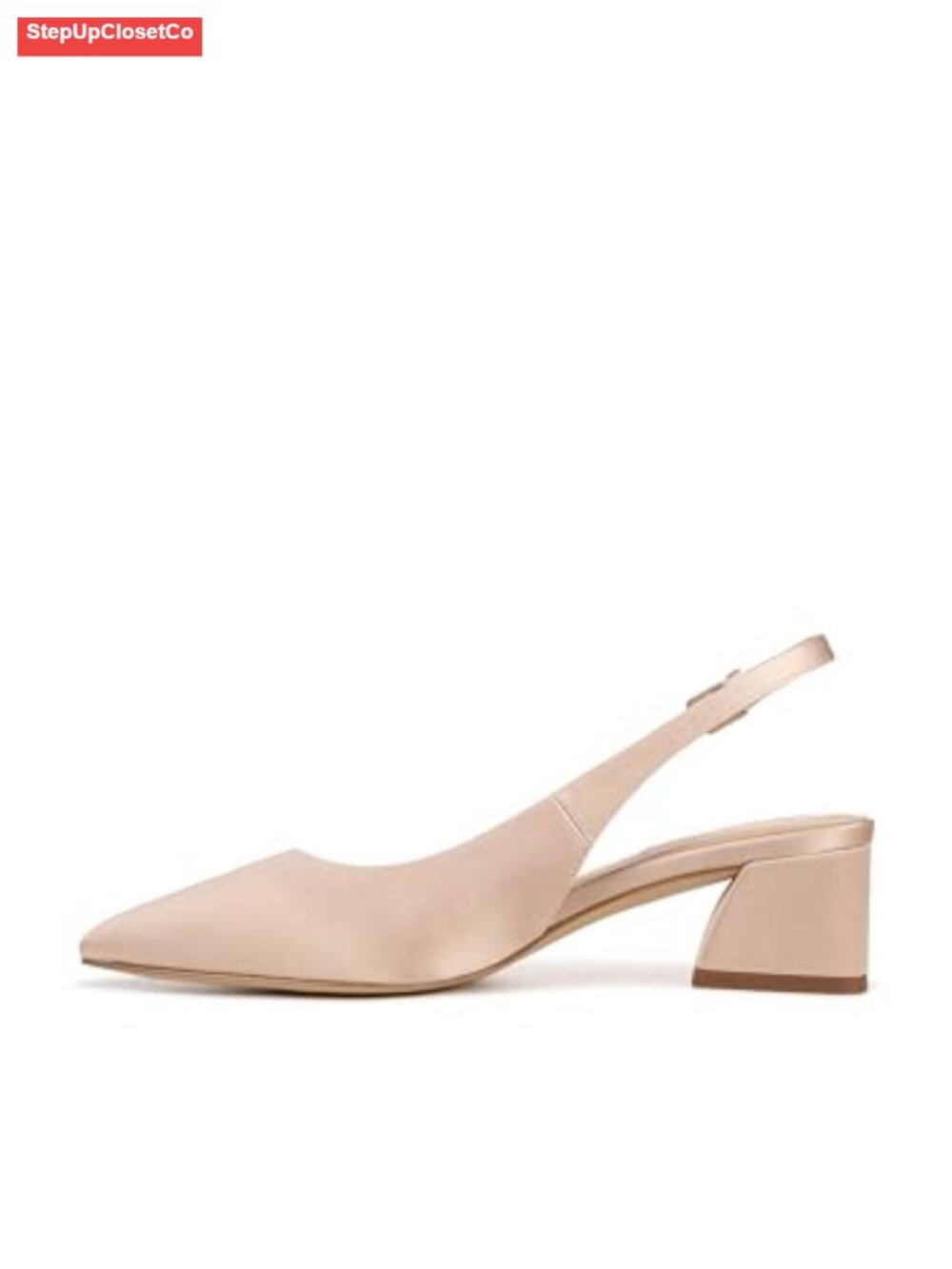Pointed Toe Slingback Pump with Block Heel & InFORMA Comfort